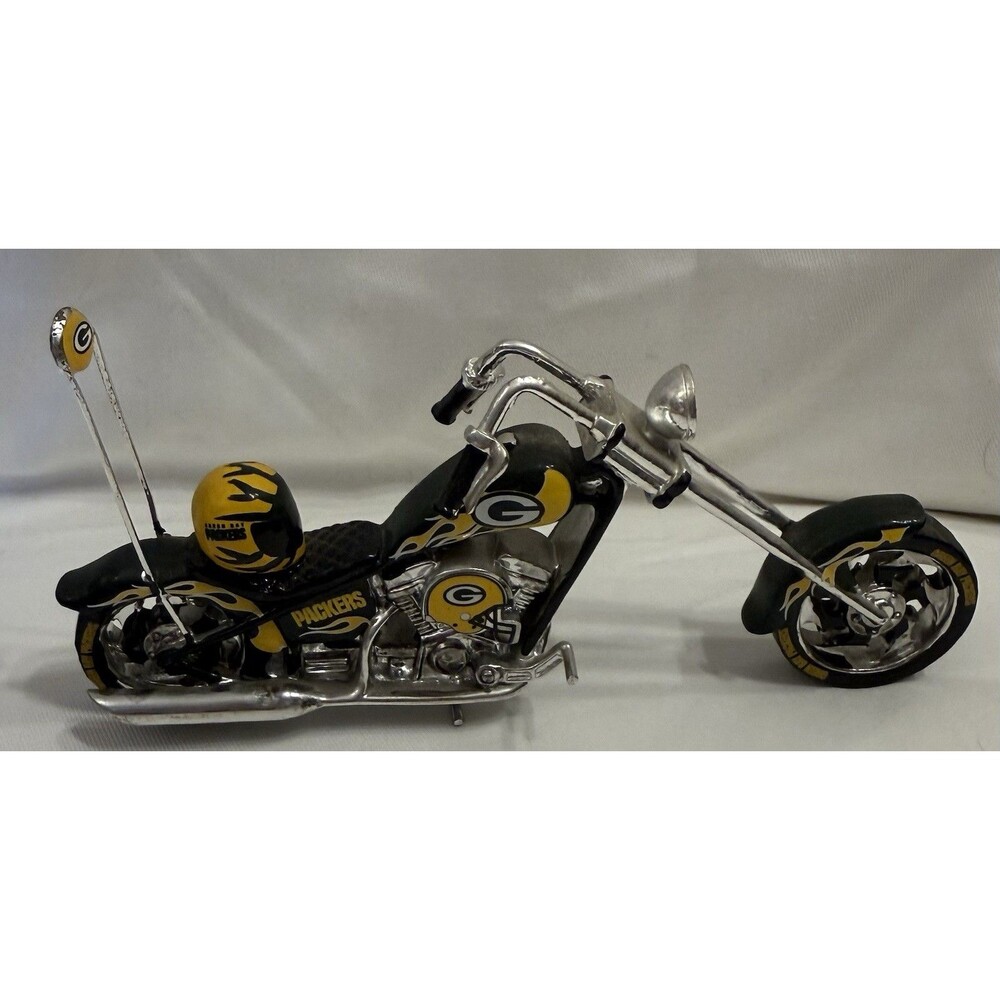 Hamilton Collection Pittsburgh Steelers Diecast Chopper Motorcycle